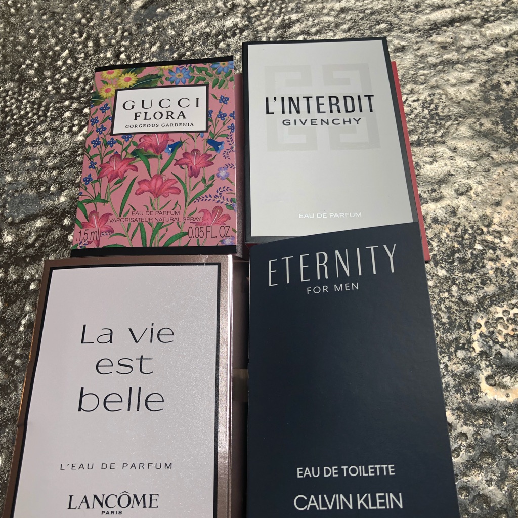 Gucci And Other Top Brands 4 Pice Samples New